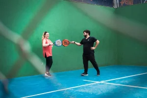 Padel-Tennis spielen Padel-Tennis spielen
