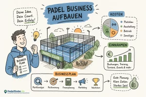 Padel-Business aufbauen: Kosten, Einnahmen & Businessplan