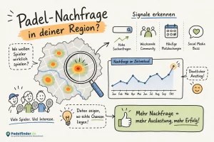 Wie du echte Padel-Nachfrage in deiner Region erkennst